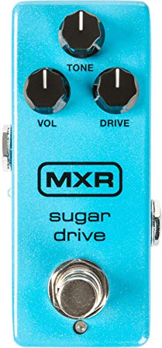 MXR pédale Sugar Drive Mini - Les Beatles, Paul McCartney, John Lennon, RIngo Starr, George Harrison MXR pédale Sugar Drive Mini