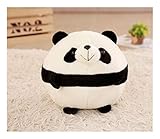 Regalos de juguetes de peluche de juguete creativo Ronda almohadas Panda dibujos animados de moda de cumpleaños suave Decoración portátil Cojín duraderos juguetes de peluche Juguete para regalo de dec