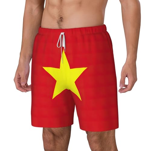 Short de bain pour homme séchage rapide EdWal imprimé drapeau - 2