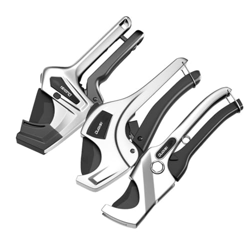 BAOPENC - Cortatubos de tubo, tijeras para tuberías de agua, tijeras para tubos termofusibles, cortador de tubos de PVC, cortador de tubos, corte rápido 0-75 mm