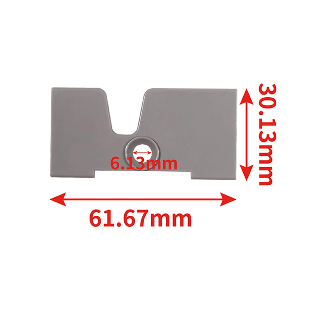 Serrure de Porte complète Grise pour réfrigérateur série RM7 Caravane Camping-Car Compatible avec réfrigérateur Dometic 2412757300