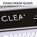 Quartet Glass Dry Erase White Board, Desktop Computer Pad for Notetaking, 18