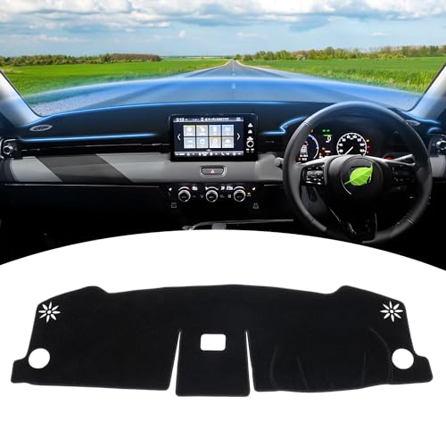 GIMUYA ホンダ 新型 ヴェゼル RV系 ダッシュボードマット RV3/RV4/RV5/RV6 専用 ダッシュマット 2021年4月~現行 保護マット インテリア 内装 カスタム パーツ アクセサリー 日焼け防止/映り込み防止/傷防止/ズレ防止 ブラッ