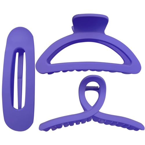 Pince à cheveux forte tenue lot de 3 pinces épaisses tendance