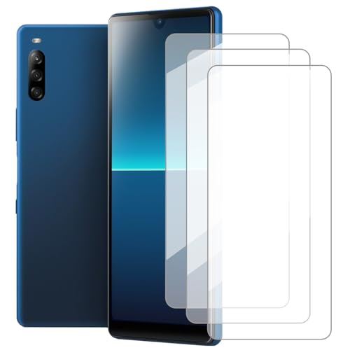Protector de pantalla compatible con Sony Xperia L4(6.2 pollici) [paquete de 3] película protectora de vidrio templado adecuado para Sony Xperia L4