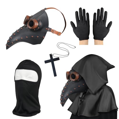 Masque de médecin peste oiseau steampunk pour décoration
