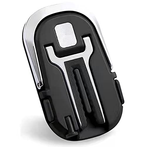 Kinizuxi Support de téléphone Polyvalent,Support de Bague de téléphone Portable avec Rotation à 360 degrés,Support de téléphone de Voiture à Angles Multiples pour Divers téléphones Mobiles (Noir) Cover