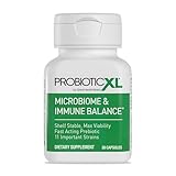 OmegaXL ProbioticXL - Probiotic & Prebiotic, Shelf Stable - Blend 11 Strains - Promote Healthy Gut Flora Growth, 12.5 Billion CFU - Non-GMO, Gluten-Free - 30 Veggie Caps