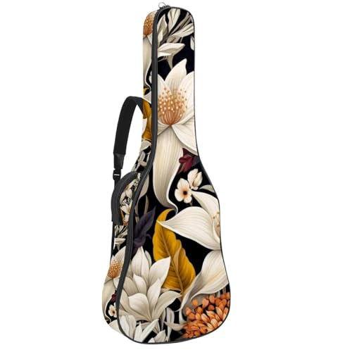 Sac pour guitare étanche contre la pluie housse grand format 42.9x16.9x4.7 in multi-poche