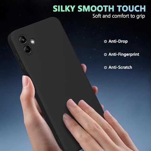 Image of for Samsung Galaxy A07 Case Black, Scratch Resistant with Soft Touch, Slim Thin Phone Cover for Galaxy A07