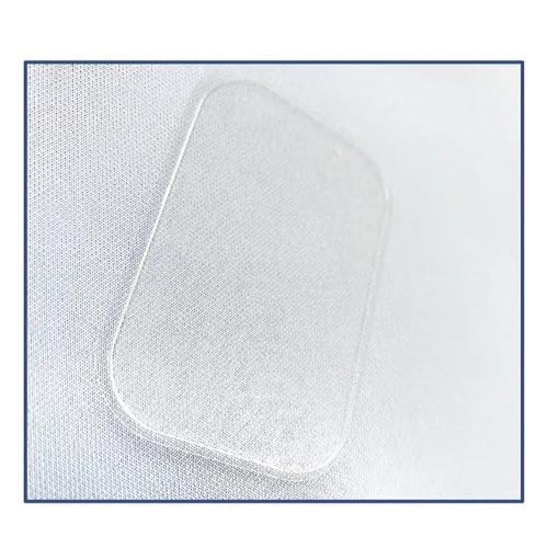 huiming 50Pcs/25Packs Gel Pads for abs Stimulator Replacement for Ultimate Muscle EMS Abdominal Belt Arm Leg Waist Workout