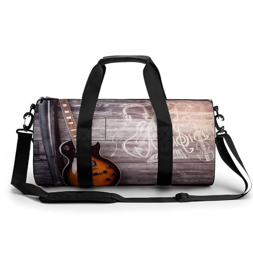 Duffel bag guitare en bois aux finitions soignées pour voyageur exigeant