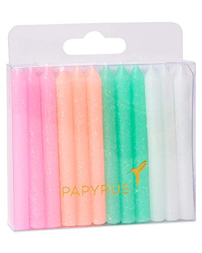 Image of Papyrus Birthday Candles, Pastel (24-Count)