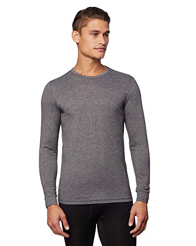 Image of 32 DEGREES Mens Heat Performance Thermal Baselayer Crewneck Long Sleeve Top