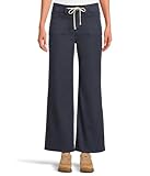 PAIGE Women's Ari with Waistband Tie and Stitch Thru Pckts, Vintage Navy Seascape, 25