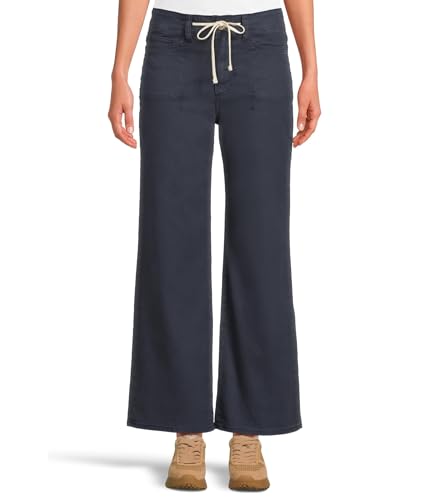 PAIGE Damen Ari mit Taillenbund zum Binden und Durchstich Pckts, Vintage Navy Seascape, 29 PAIGE Damen Ari mit Taillenbund zum Binden und Durchstich Pckts, Vintage Navy Seascape, 29