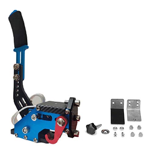 Liseng para PS4 USB Juegos de Carreras de Freno de Mano para Clamp G295 / G27 / G29 / G920 T300RS Sistema de Frenos Freno de Mano con Piezas de Repuesto para ccesorios-zul