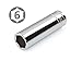 TEKTON 1/2 Inch Drive x 17 mm Deep 6-Point Socket 14257