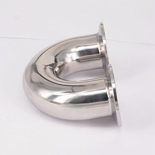 Coude inox 304 de 32 mm tri-clamp pour optimiser vos installations de brassage maison - 4