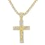 GOLD JESUS CROSS
