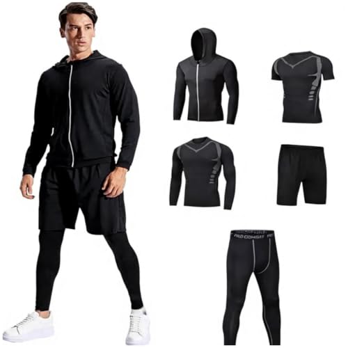 5 Pack Men's Compression Sets