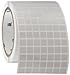 Brady THT-38-478-10 0.375" Width x 0.375" Height, B-478 Static Dissipative Polyimide, Gloss Finish White Thermal Transfer Printable Label (10000 per Roll)