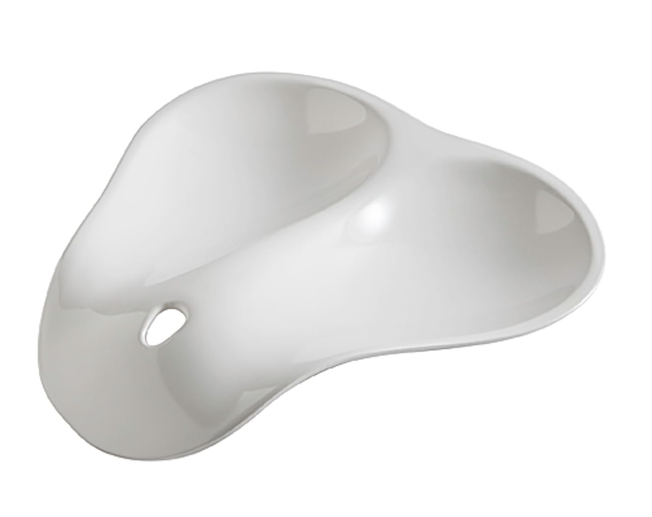 Genuine Hutzler Gourmac Twin Spoon Kitchen Utensil Melamine Rest Holder - White