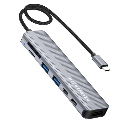 Hub USB C MacBook Pro en aluminium de qualité supérieure avec lecteur SD et HDMI
