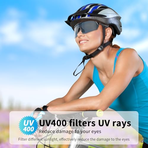 Image of Cycling Smart Glasses with Open-Ear Bluetooth Audio Sunglasses | Polarized UV Protection Sunglasses, HD Open-Ear Speakers, Built-In Mic, Voice Assistant for Cycling, Running and Outdoor