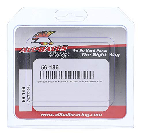 image for All Balls Racing Fork and Dust Seal Kit 56-186 Compatible With/Replace