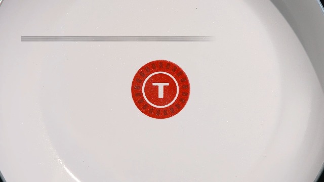 T-fal Initiatives Ceramic Non Stick Cookware Set 14 Piece, Oven Broiler Safe 350F, Kitchen Cooking Set W/Fry Pans, Saucepans, Dutch Oven, Utensils, Healthy Cooking, Home, Pots and Pans, Gold