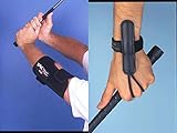 Tac Tic 2 Piece Wrist Over Glove & Elbow Bundle Golf Swing Training Aid Tactic