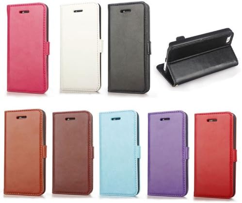Little Mic Vivid Color Leather Case for Iphone 5c (Dark Brown)