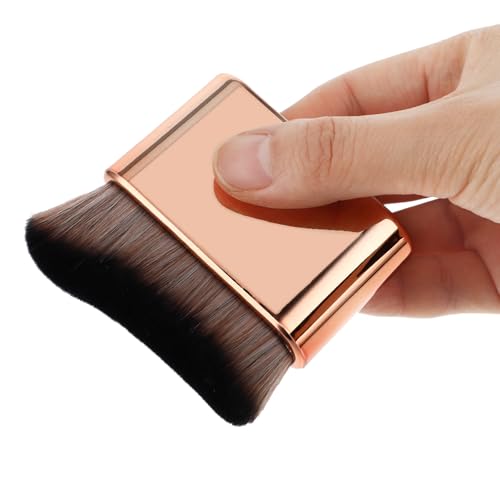 Qianyu Escova de bronzeamento autobronzeador corporal sem sol, bronzeador, maquiagem para pernas, pi