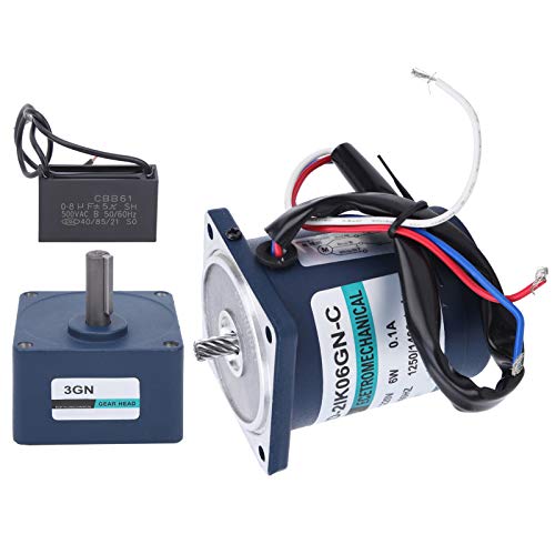 Moteur AC 220V 6W Cocoarm avec réducteur de vitesse fixe 1250 tr/min