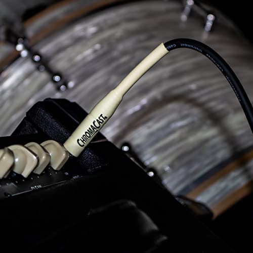 Chromacast Vanilla Cream 10-Feet Pro Series Instrument Cable, Straight (Cc-Pscblss-10Vc) #TOP5