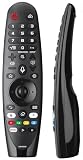Telecomando di ricambio per LG Magic Smart TV (senza voce e puntatore), per telecomando LG Magic adatto per AKB75855501 MR20GA MR21GA MR21GC MR19BA MR18BA MR650A MR650B MR650G