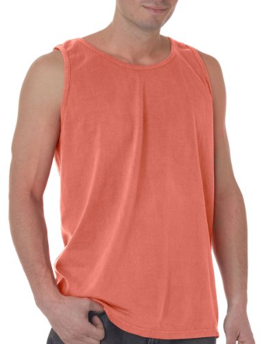 Comfort Colors - Pigment Dyed Tank Top - 9360-Neon Red Orange-2Xl #TOP10