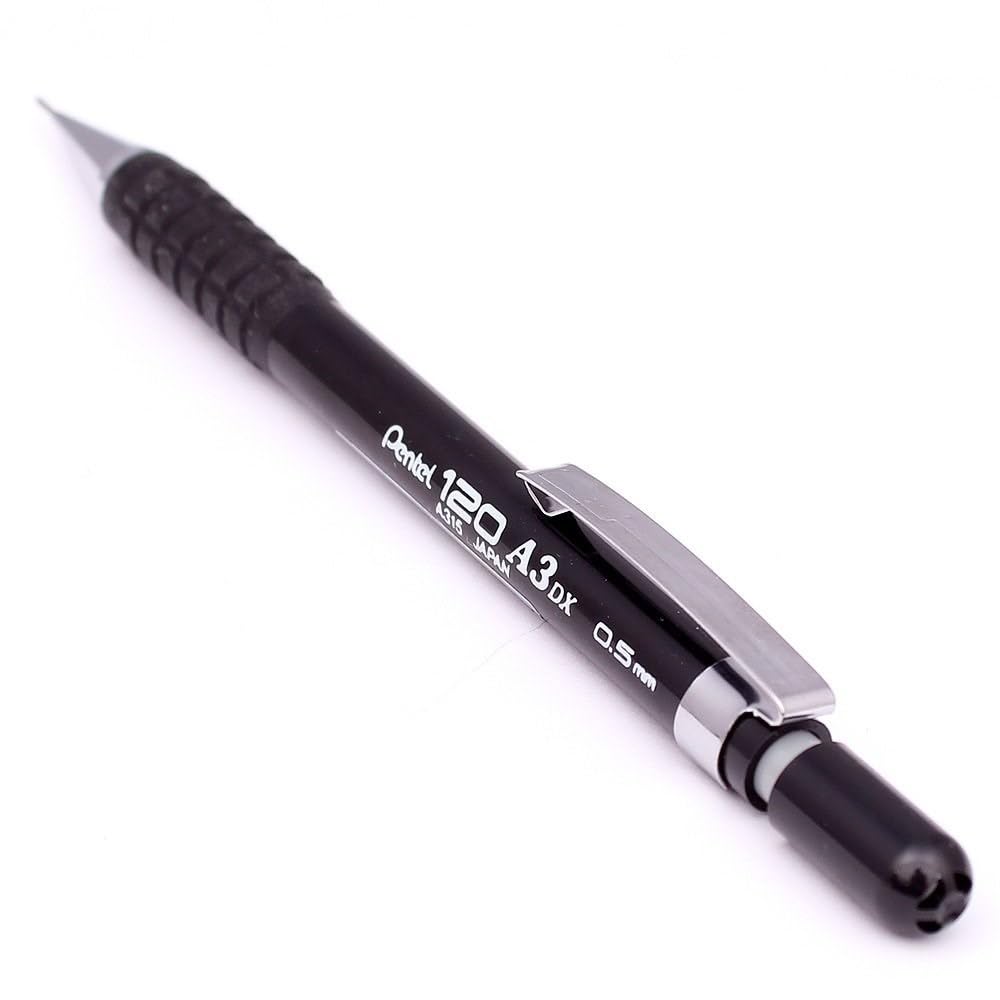 Pentel A3 120DX mechanical automatic pencil 0.5mm A300 black barrel