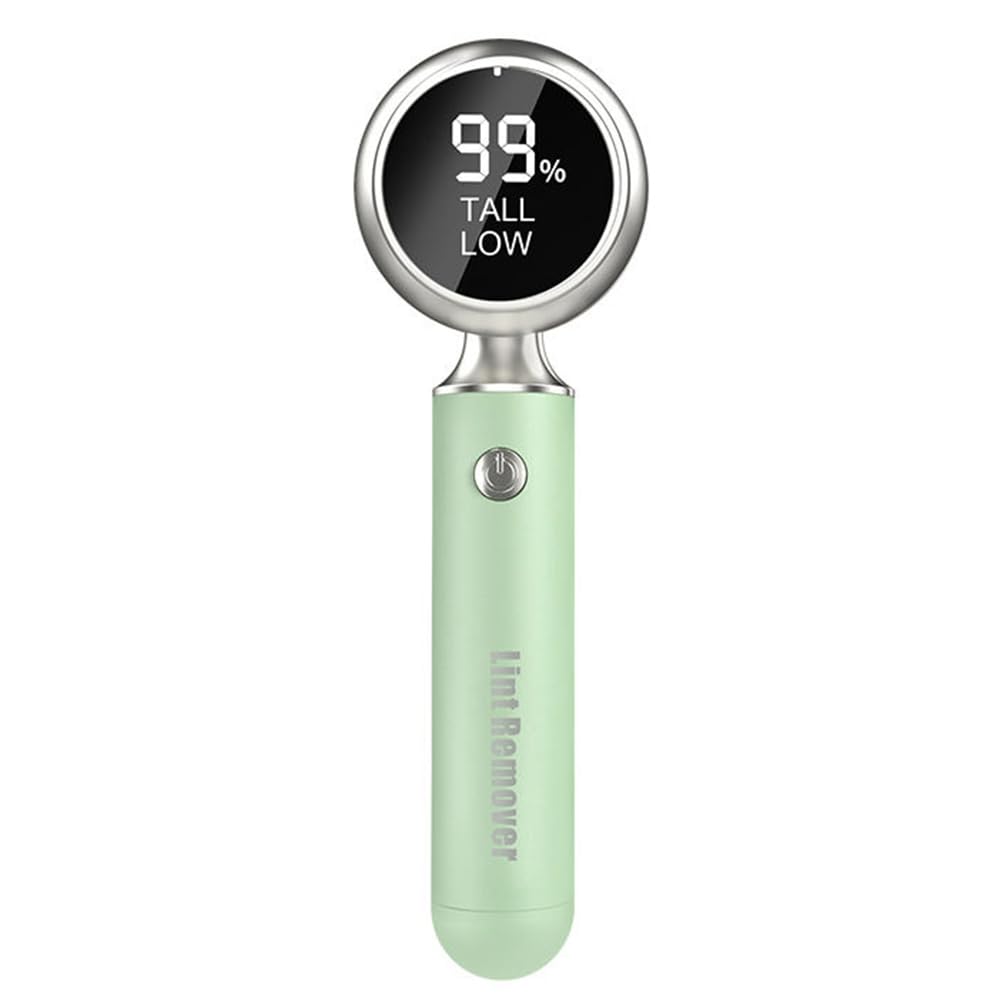 Hndhbfgrt Digital Display Rechargeable Lint Shaver for Home Use Electric Lint Remover for Cloth Pilling Removes Stubborn Lint