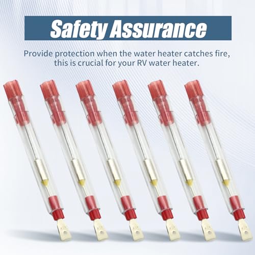 Image of SYOWADA 93866 6 Pcs Water Heater Thermal Cut Off Kit, Replacement for Atwood RV Water Heaters, Thermal Cut Off 98℃ (208℉) Water Heater Parts