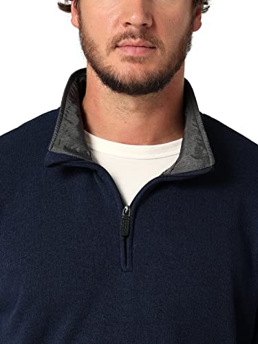 Wrangler Authentics Men's Long Sleeve Fleece Quarter-Zip2