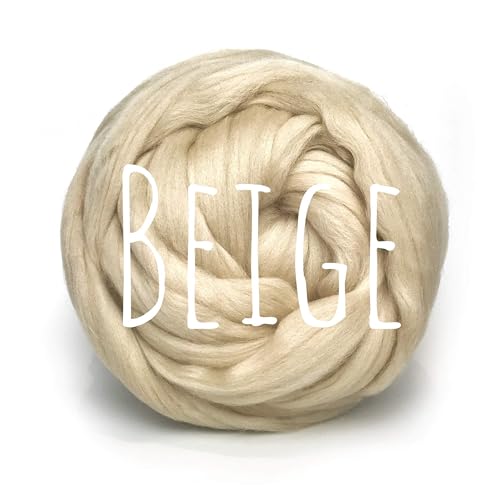 Colorful Passions Jumbo Merino Wool Yarn 50g Beige