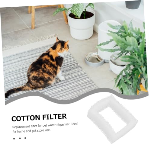 Juego de 24 filtros de agua para fuente de gato miniatura 3