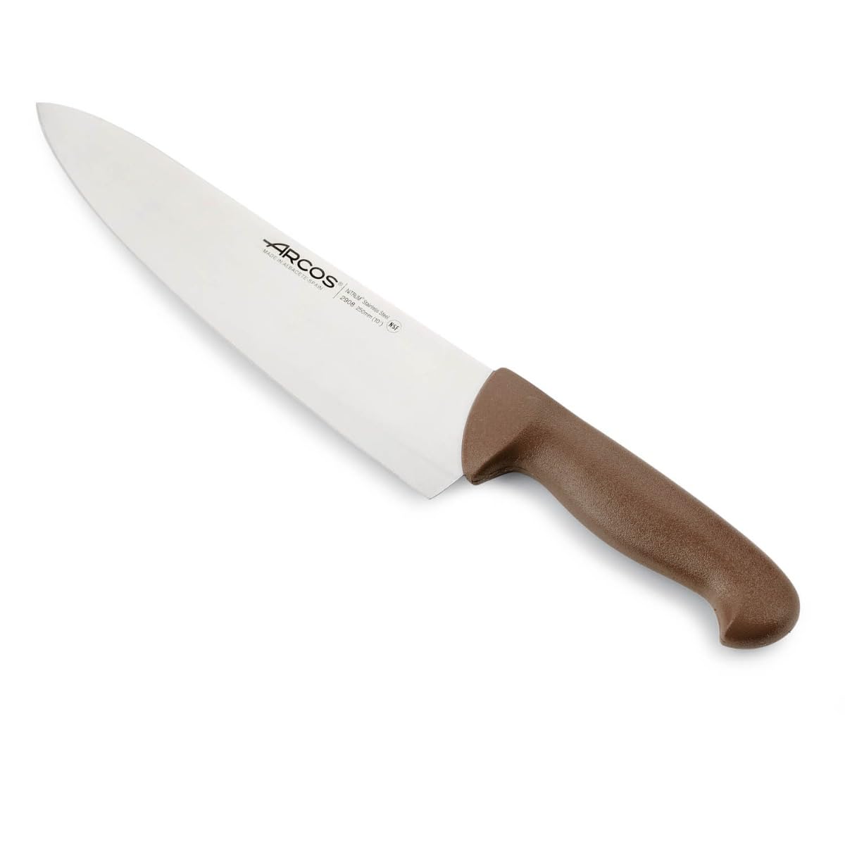 Arcos Cuchillo Chef con Hoja Acero Inoxidable Nitrum 200 mm. Cuchillo Cocina Profesional multipropósito. Mango ergonómico Polipropileno. Serie 2900. Color Negro. — view 57