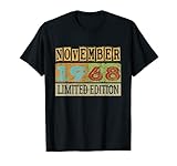 Photo Gallery 53° compleanno t-shirt limited edition novembre 1968 maglietta Photo Gallery 53° compleanno t-shirt limited edition novembre 1968 maglietta