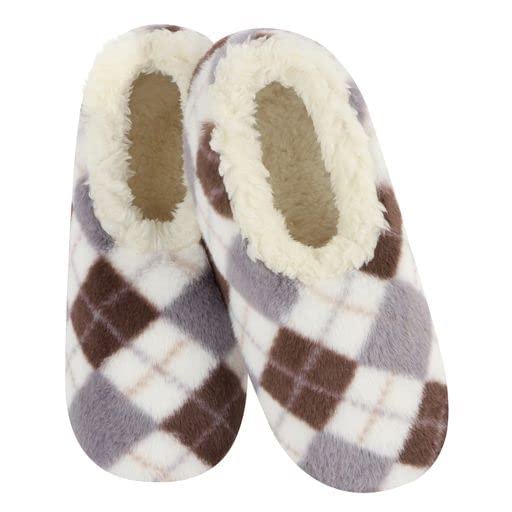 Image of Snoozies Slipper Socks for Women Indoor, Cozy Sherpa-Lined Womens Slippers Non-Skid, Ladies Gifts