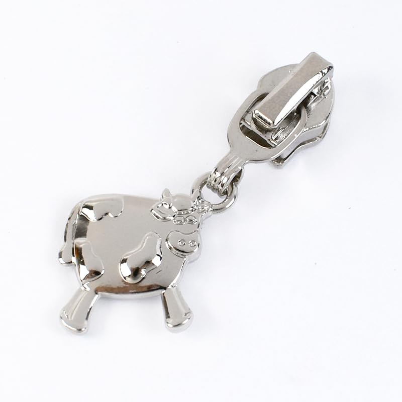Tirador de cremallera fijo, 5/10/20 piezas 5# deslizadores de cremallera for cremalleras de nailon, cremalleras de prendas, kits de reparación de cremalleras, accesorios de repuesto de costura (color: