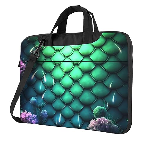 Sac ordinateur 13-15.6 pouces antichoc Moonlight Garden à bandoulière