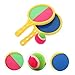 OSOLADY 1set Outdoor Sticky Catch and Girls Double-Sided Paddles for Tossing and Catching Fun for Family Bonding and Preschool Sports Activities
